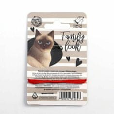 Kraftika Kočičí známka a náramek na ruku - thajská kočka