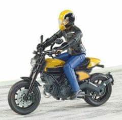 Bruder 63053 bworld motocykl scrambler ducati cafe racer s