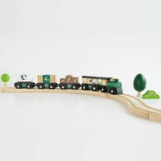 Le Toy Van Nákladní vlak green
