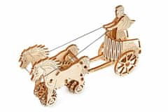 Kraftika Wooden city 3d mechanické puzzle - římský vůz