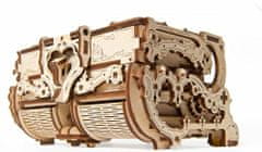 UGEARS 3d dřevěné mechanické puzzle starožitná šperkovnice