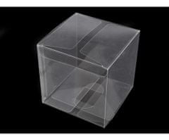 Kraftika 10ks transparent plastová krabička