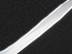 Kraftika 1m black suchý zip háček + plyš samolepicí šíře 80mm