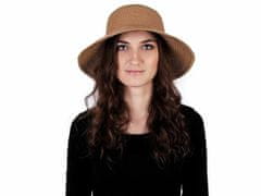 Kraftika 1ks režná dámský klobouk k dozdobení, klobouky