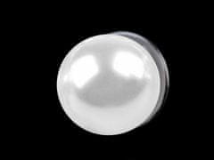 Kraftika 1ks ílá perlová ozdobné zapínání / brož perla, designové