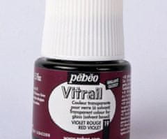 Pébéo Vitrail (45ml) - 19 červeno fialová, pébéo, barvy na sklo