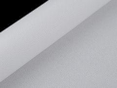Kraftika 5m 1 bílá vyšívací tkanina kanava 54 oček šíře 50 cm