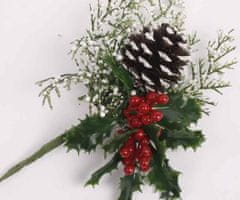 Centropen Větvička se šiškou, seizis, vánoční ozdoby, vánoce