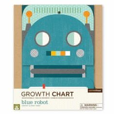 Petit collage Petitcollage rostoucí metr modrý robot