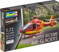 Revell  Plastic ModelKit vrtulník 04986 - EC 135 Air Glaciers (1:72)