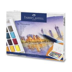 Faber-Castell Akvarelové barvy s paletkou 36 barev