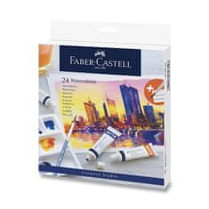 Faber-Castell Akvarelové barvy 24 barev, tuba 9 ml