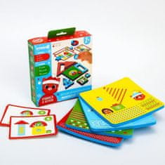 Kraftika Vývojová hra pro děti sada "vánoční město" eva + karty