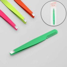 Kraftika Beveled tweezers, s hřebenem, 10 cm, barevná mix