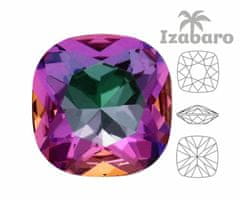 Izabaro 4470 broušený krystal, šaton, čtveratý