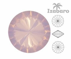 Izabaro 1122 broušený krystal, šaton, rivoli kulatý