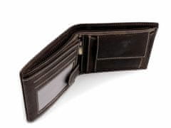 Kraftika 1ks béžová pánská peněženka kožená