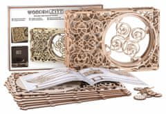 Kraftika Wooden city 3d mechanické puzzle - mechanický obraz