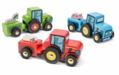 Le Toy Van Barevný traktor 1ks