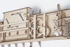 UGEARS 3d dřevěné mechanické puzzle nástupiště