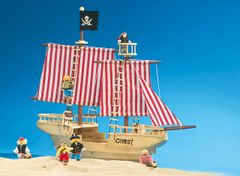 Small foot Dřevěná pirátská loď