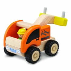 Wonderworld Dřevěný mini odtahový vůz