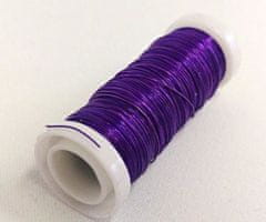 Seizis Drátek 0,37mm (30m) - fialový, seizis, drátky drátkování