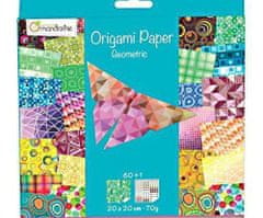 Avenue Mandarine Papíry na origami 20x20cm (60ks) geometrie