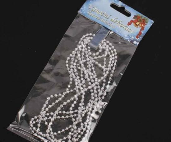 Seizis Řetěz - perly stříbrné malé, seizis, floristika