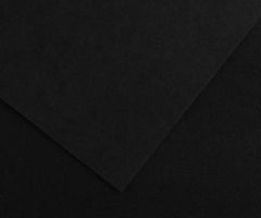 canson Jemně texturovaná čtvrtka 30x30cm černá colorline 220g/m2