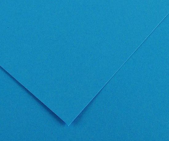 canson Jemně texturovaná čtvrtka 30x30cm azurově modrá colorline