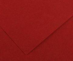 canson Jemně texturovaná čtvrtka 30x30cm tmavě červená colorline