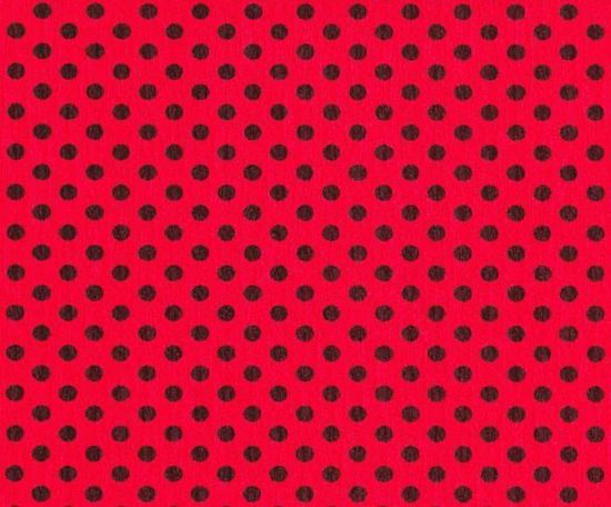 Kraftika Krepový papír tečkovaný červeno-černý 1ks