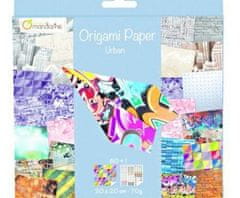 Avenue Mandarine Papíry na origami 20x20cm (60ks) městský život