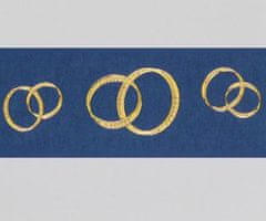 EFCO Samolepící kontury - zlaté svatební prsteny,