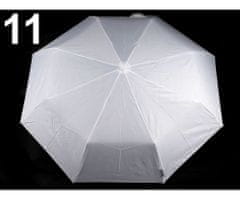 Kraftika 1ks 11 white dámský skládací deštník, dámské deštníky
