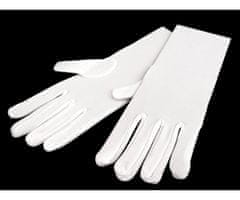 Kraftika 12pár 22 - 23cm) bílá společenské rukavice pánské