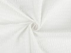 Kraftika 1m (51) off white bavlněný krep jednobarevný, flanel