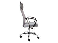 Nejlevnější nábytek Kancelářská židle BREVIRO, šedá/černá