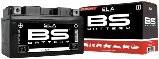 BS-BATTERY továrně aktivovaná motocyklová baterie BT12B-4 (YT12B-4) SLA