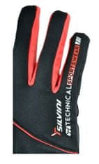 Silvini Pánské zimní softshellové rukavice Ortles (MA722), barva Black/Red - velikost XL