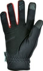Pánské zimní softshellové rukavice Ortles (MA722), barva Black/Red - velikost XL
