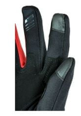 Silvini Pánské zimní softshellové rukavice Ortles (MA722), barva Black/Red - velikost XL