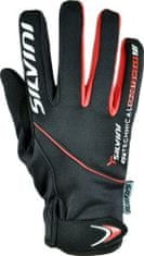 Pánské zimní softshellové rukavice Ortles (MA722), barva Black/Red - velikost XL
