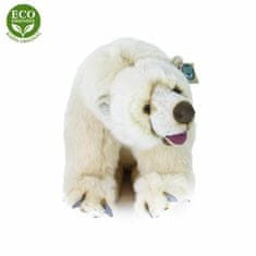 Rappa Plyšový lední medvěd sedící 43 cm eco-friendly