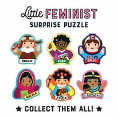 Mudpuppy Puzzle s překvapením feminist 70 dílků