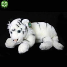 Rappa Plyšový tygr bílý ležící 36 cm eco-friendly