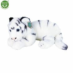 Rappa Plyšový tygr bílý ležící 36 cm eco-friendly