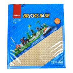 Sluban Bricks base m38-b0833a základová deska 32x32 okrová