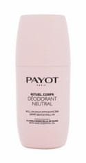 Payot 75ml rituel corps déodorant neutral 24hr gentle